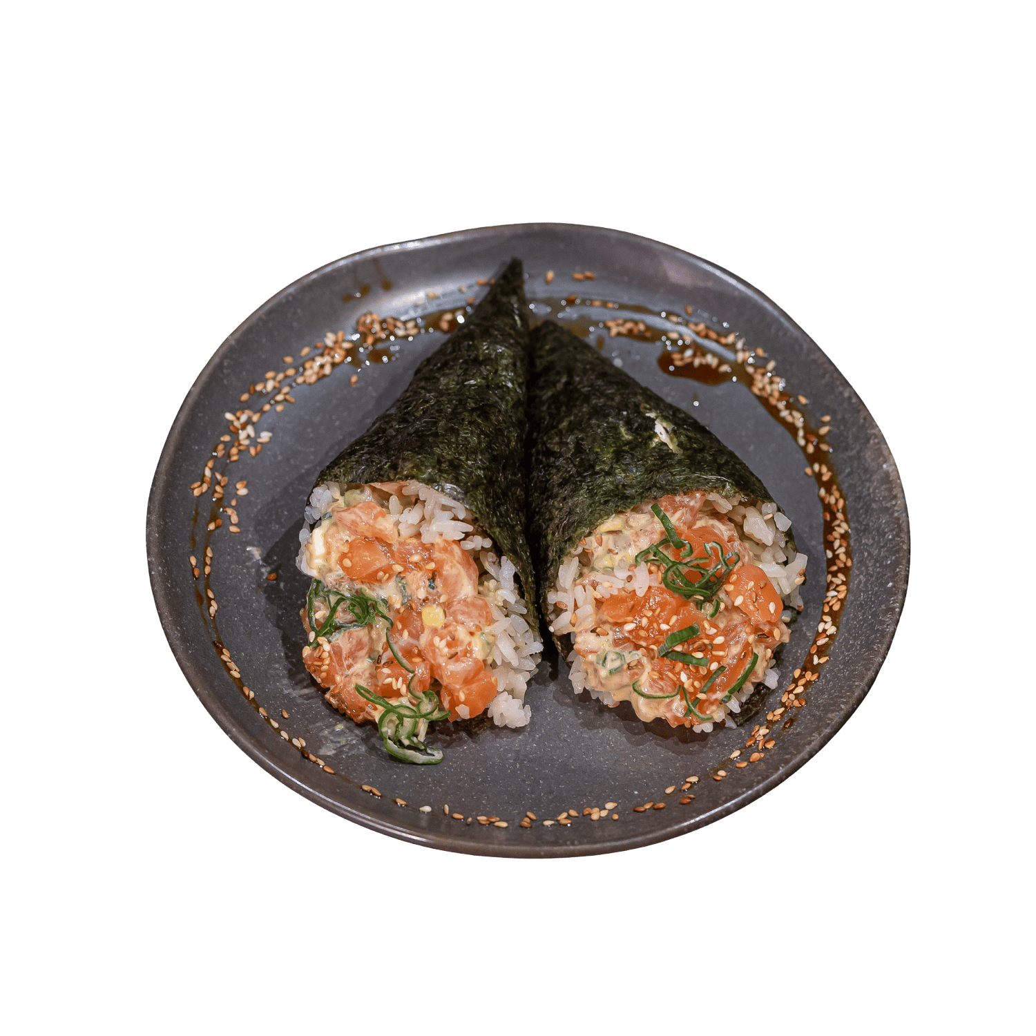 Temaki salmon