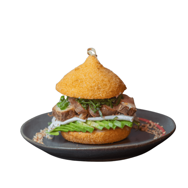 Sushi burger    Pollo Teriyaki